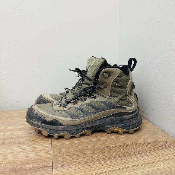 Merrell Moab Speed 2 Green Hiking Boots Men’s Size 12 - Picture 2 of 10